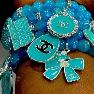 Charm bracelet stack of 6